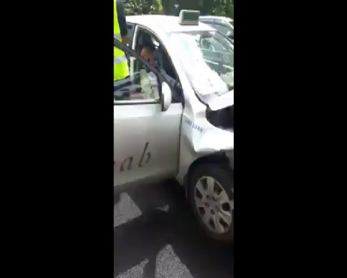 10-CAR COLLISION ON ECP LANDS 60-YEAR-OLD IN HOSPITAL!!! (VIDEO)