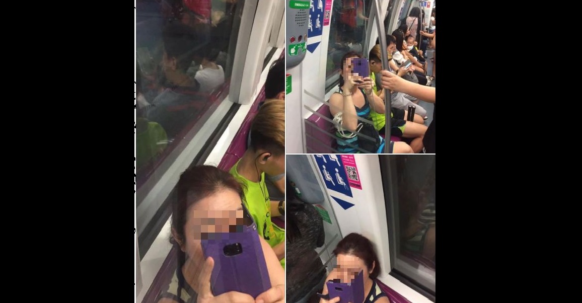 NETIZEN CLAIMS SHE ASK NICELY FOR THE RESERVE SEAT BUT GETS SCOLDED INSTEAD!!