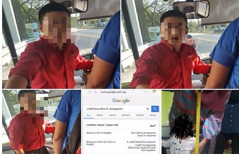 FT BUS DRIVER WENT ON STRIKE OVER FARE DISPUTE OF YOUNG CHILDREN