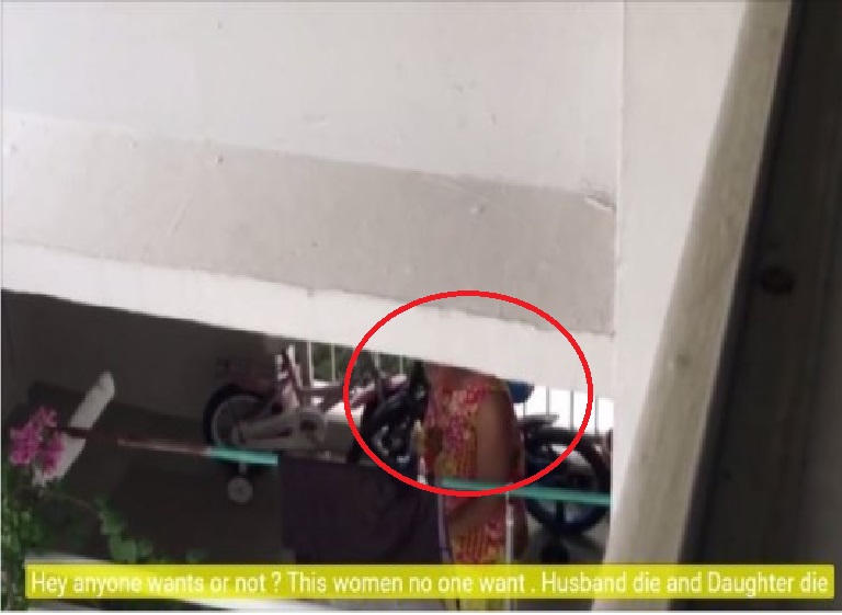 TAMPINES PORK THROWING AUNTIE STILL THROWING DESPITE COURT ORDER!