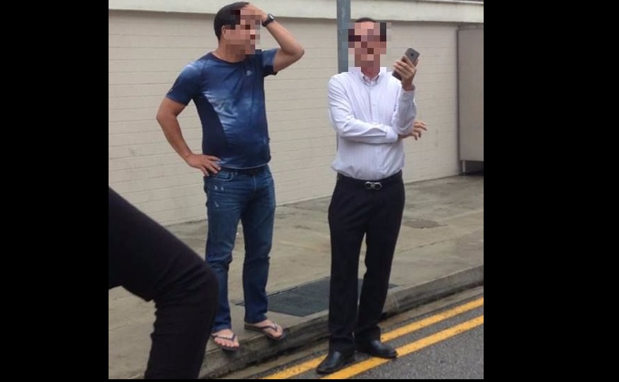 SG GIRL CLAIMS THAT TWO MEN TOOK PICTURE OF HER IN BAR AND BECAME AGGRESSIVE WHEN CONFRONTED!