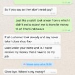 LOANSHARK USING POLICE LOGO AND SEND DEATH THREATS 2