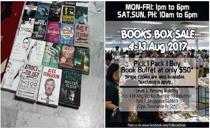 ATTN BOOKS LOVERS: BOOK BUFFET @AMK FROM 4-13 AUG!