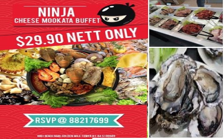 CHEESE MOOKATA BUFFET @GOLDEN MILE @ $29.90 NETT!