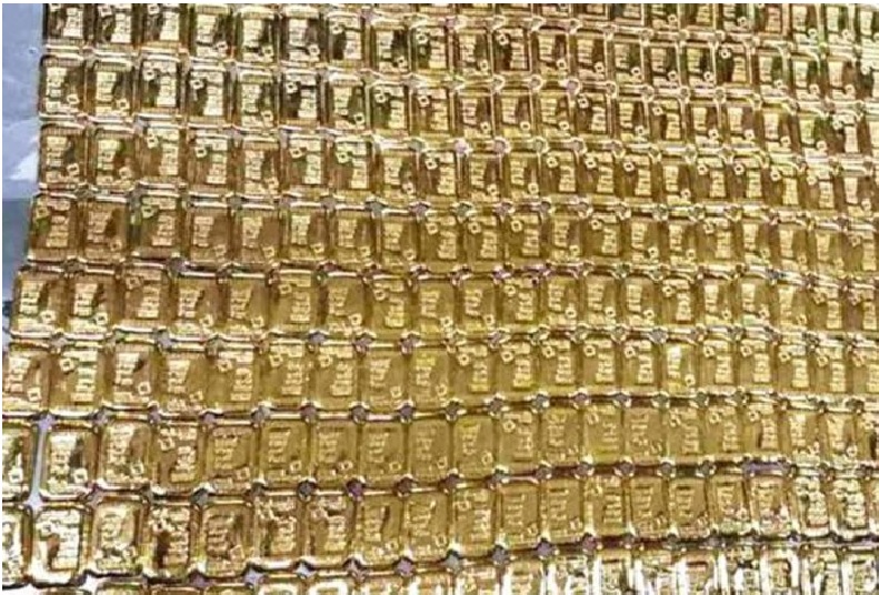 BANGLADESHI CAUGHT TRYING TO SMUGGLE 250 GOLD BAR INTO SINGAPORE