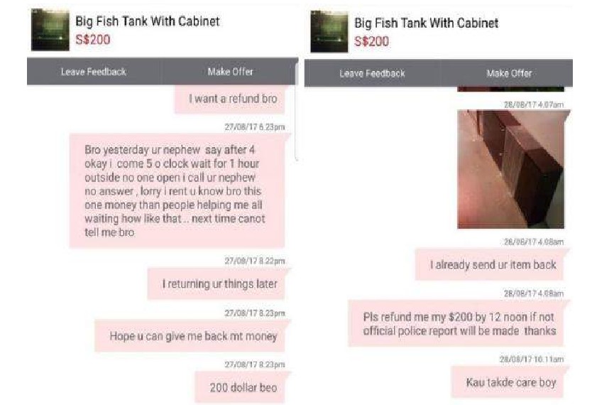 BEWARE! SCAM CAROUSELLER A**HOLE. TAKE MONEY AND GO MIA