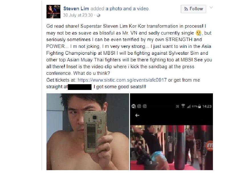 SUPERSTAR STEVEN LIM KOR KOR FIGHTING IN ASIA FIGHTING CHAMPIONSHIP