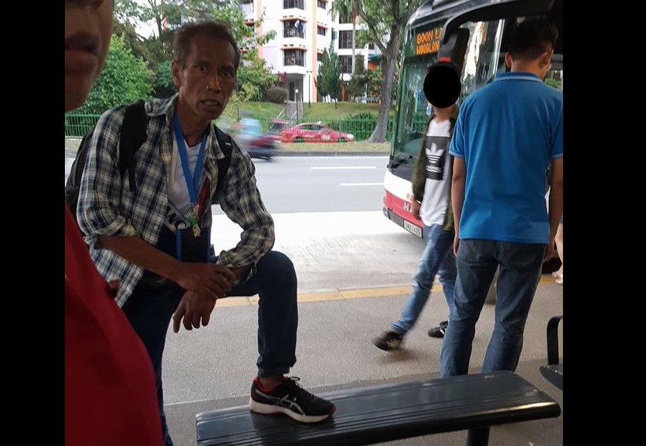 LOOKG FOR MAN SEXUAL HARASS AND SPIT ON WOMAN FOR NO REASON @ JURONG EAST