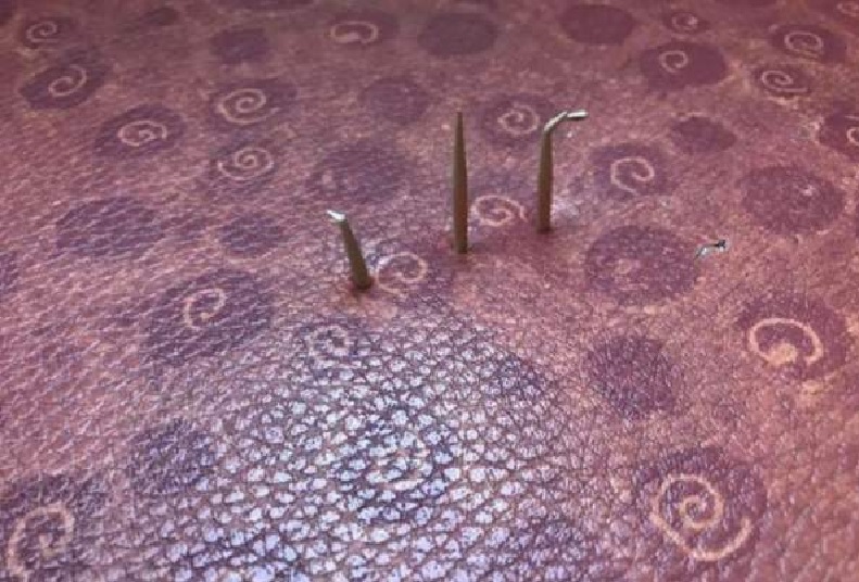 60 Y.O ARRESTED AFTER SUSPECTING OF PLANTING TOOTH PICK ON SEAT