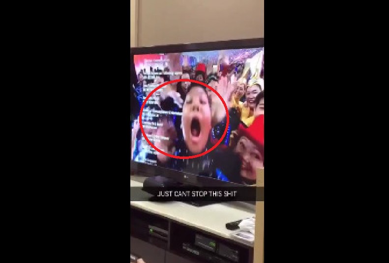 YET ANOTHER BOY GIVES THE FINGER ON NATIONAL TV! (VIDEO)