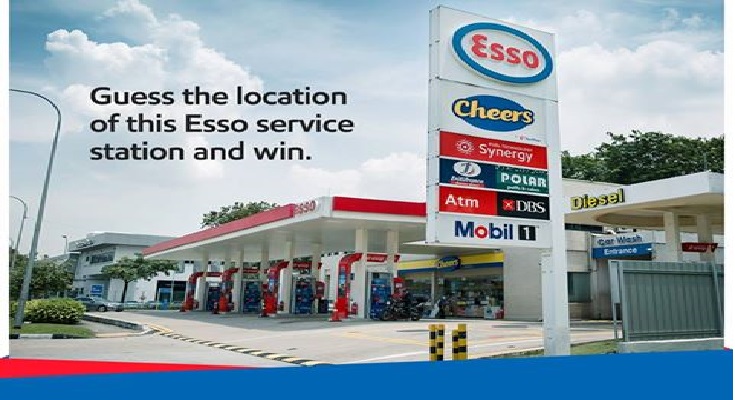 GUESS THE LOCATION OF ESSO SERVICE STATION AND STAND TO WIN $50 FUEL VOUCHERS