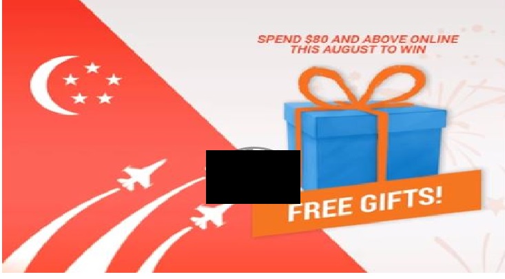 Spend $80 and above online this August to win a FREE gift with delivery! @ Decathlon!