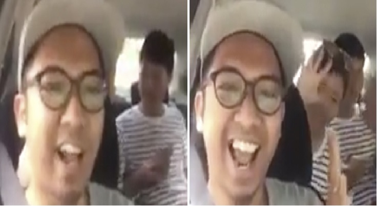 MALAYSIAN GRAB DRIVER POKING FUN @ PRC TOURISTS CALLING THEM IDIOTS LOOKING LIKE ZEBRA!