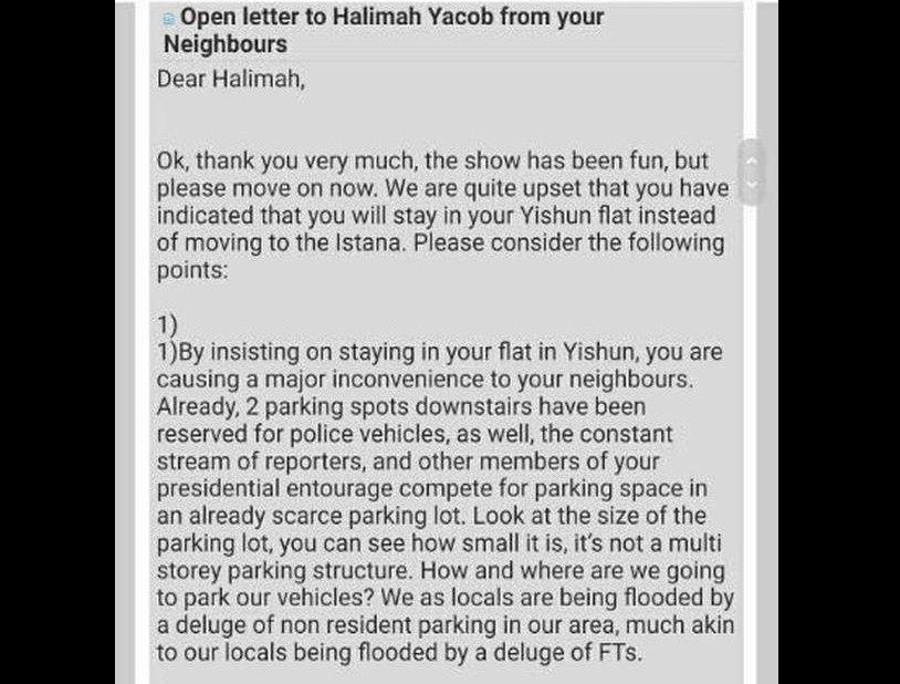 HALIMAH’S ANGRY NEIGHBOUR WRITE LETTER FOR HER DEMANDING SHE MOVE OUT