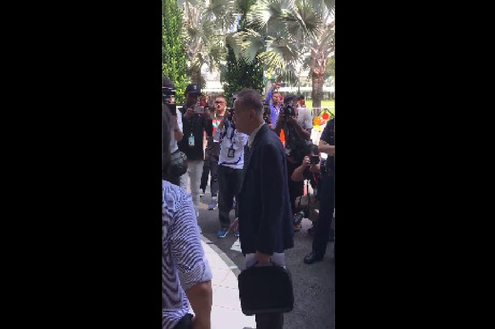 MAN AT NOMINATION CENTER SEEKING LAST MIN CONTEST AGAINST HALIMAH