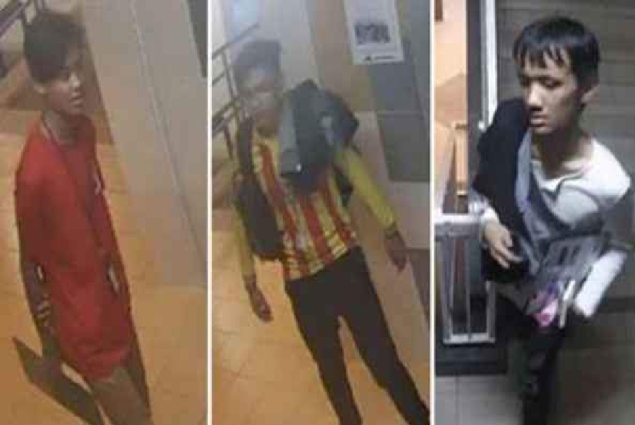 3 BOYS WANTED FOR MISAPPROPRIATION OF PROPERTY. POLICE LOOKING FOR YOU!