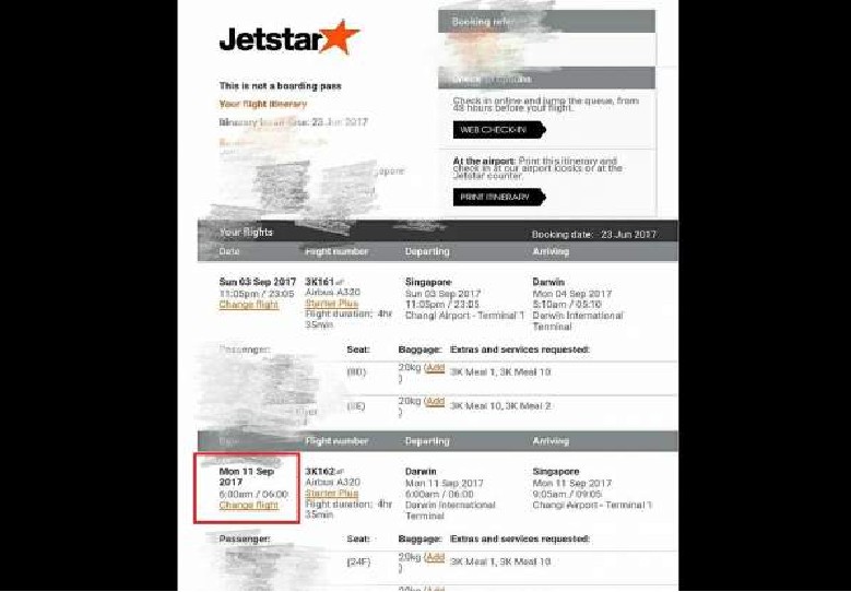 JETSTAR C**K UP. BUY TICKET REACH AIRPORT THEN JETSTAR SAY NO SUCH FLIGHT