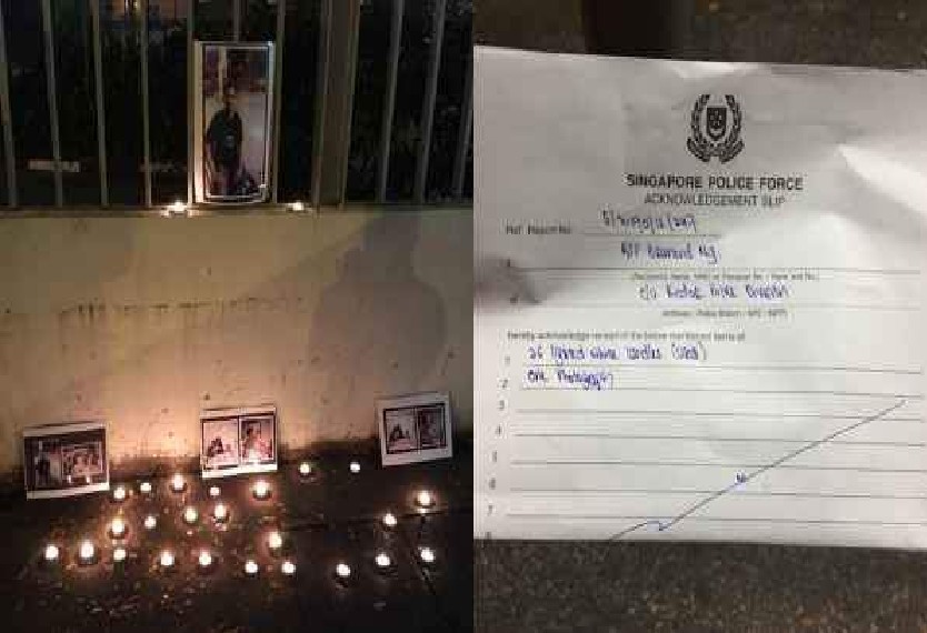 WANT PAY RESPECT TO DEATH ROW INMATE ALSO GET SUMMON FROM POLICE