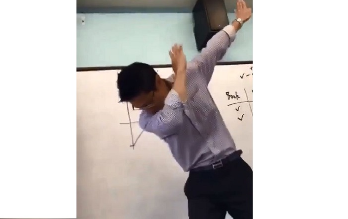 DON”T CHA WISH YOUR TEACHER WAS AS COOL AS HIM? (VIDEO)