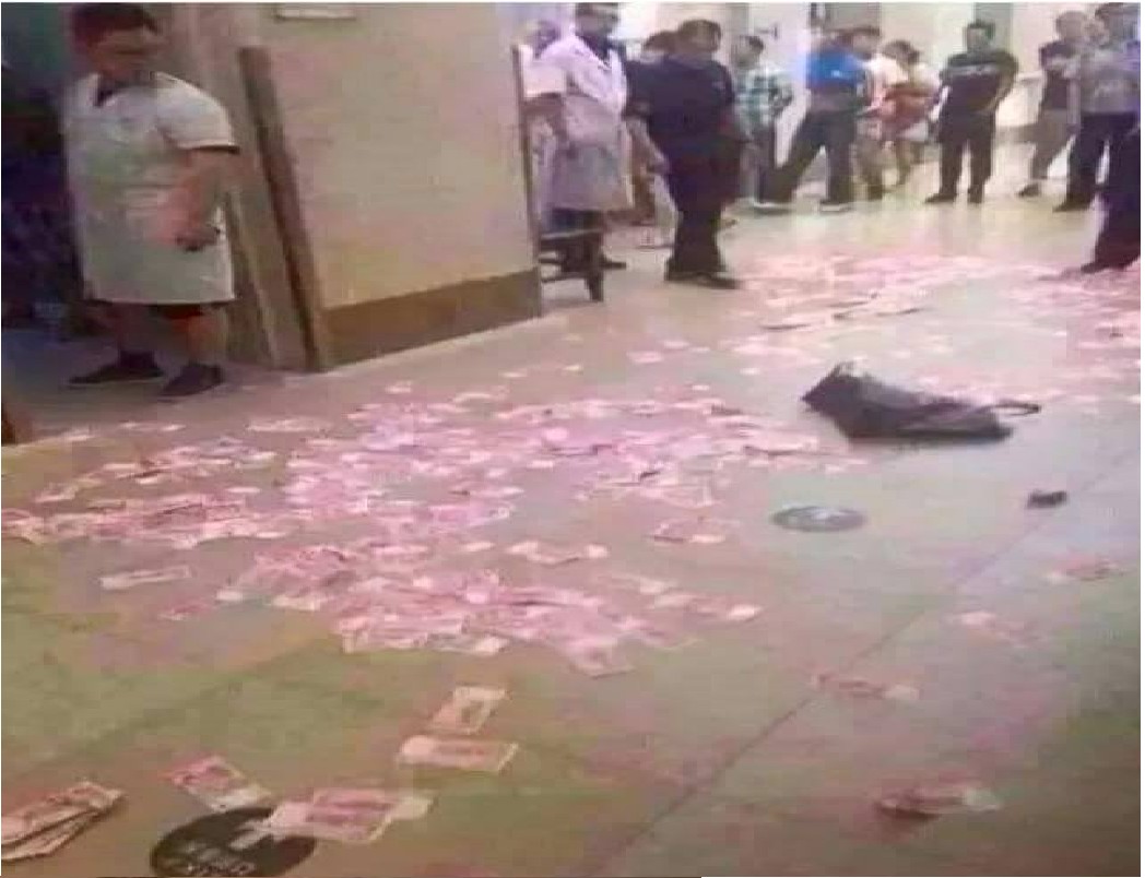 CANCER PATIENT THREW THE BAG OF MONEY SHOUTING WHAT USE OF HAVING MONEY AFTER DOCTOR TOLD HER THAT THEY CANNOT DO ANYTHING!