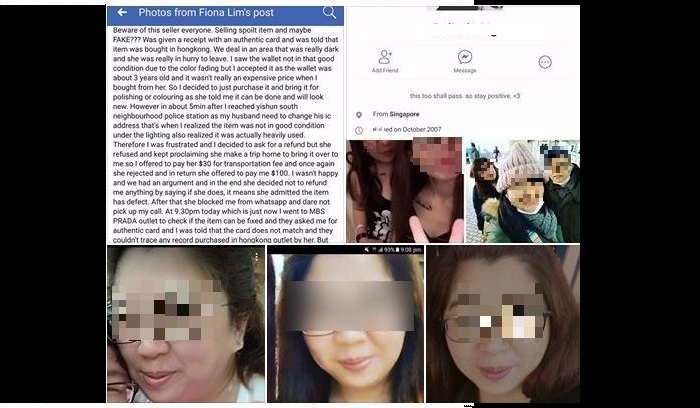 NETIZEN CLAIMS THAT SELLER BLOCK HER AND REPORTED HER POST AFTER SELLING FAKE GOODS
