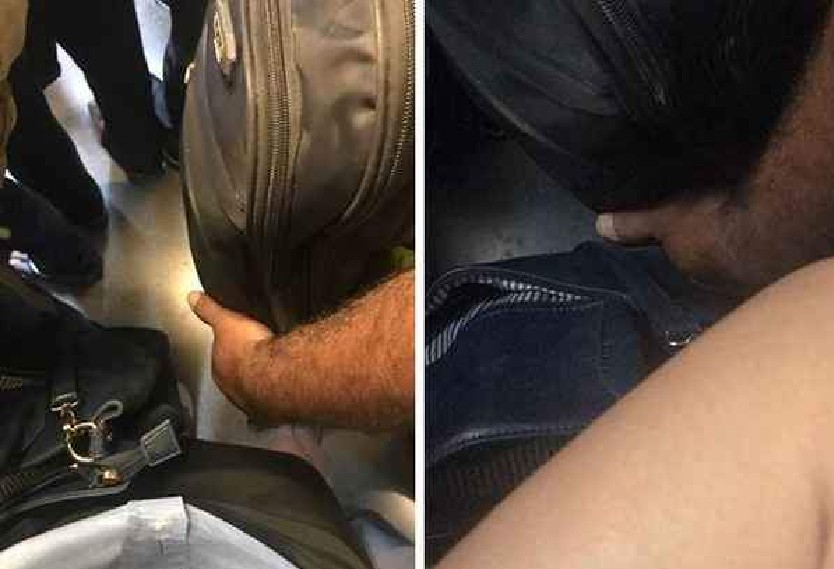 PERVERT ON CCK TO JURONG MRT STICKS HIS FINGER INTO GIRL’S SKIRT