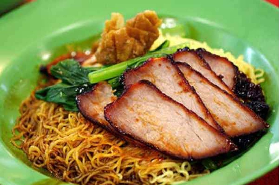 ARROGANT HAWKER SAY NO ONE CAN WIN HIS PREMIUM CHAR SIU