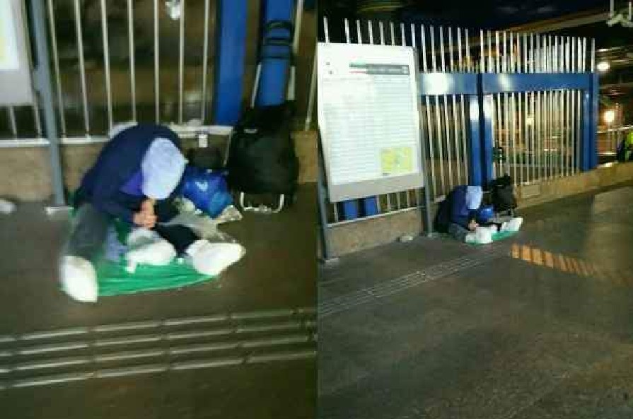 HALIMAH ENJOYS ISTANA, HOMELESS WOMAN @ KHATIB MRT STARVING