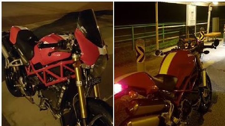 MOTORCYCLE WENT MISSING BETWEEN 25TH TO 29TH OCT PLEASE HELP TO SHARE!