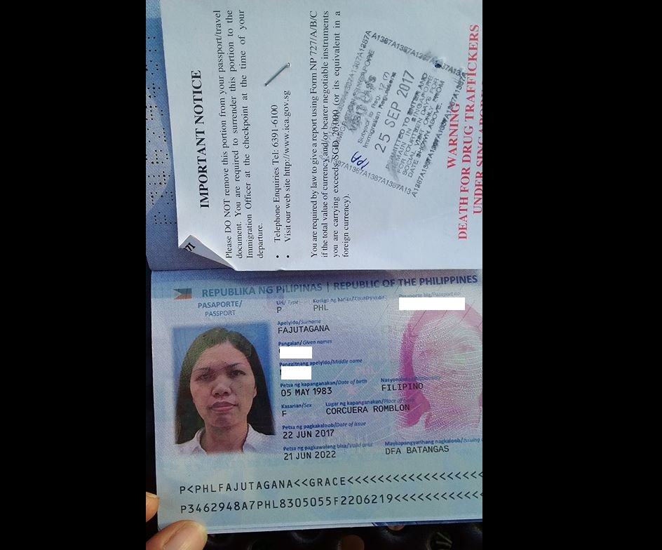 NETIZEN FOUND PASSPORT OF LADY ALONG TAMARIND ROAD! PLEASE SHARE!