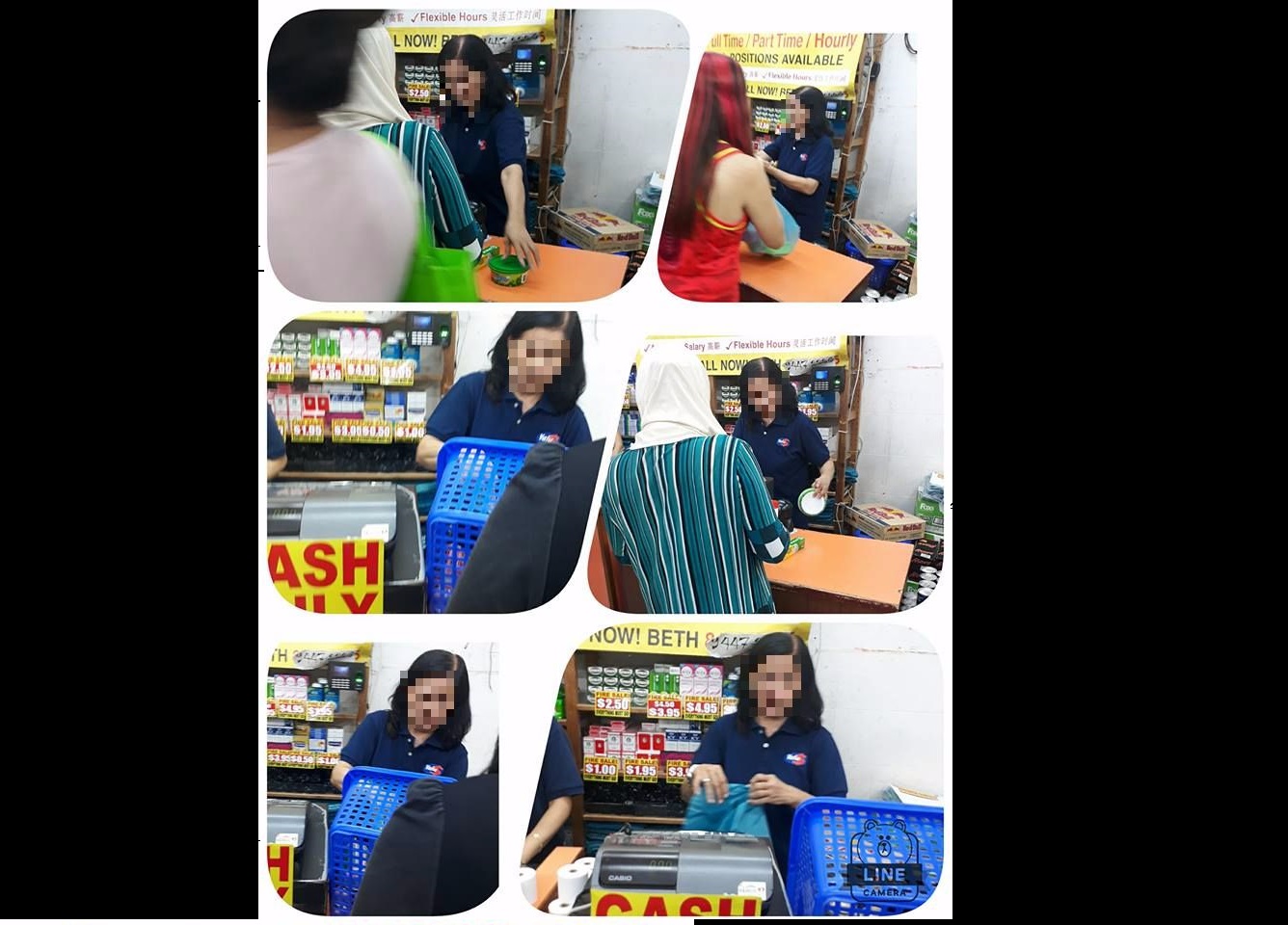 NETIZEN CLAIMS THAT CASHIER @ BENDEEMER RETAIL WAS RUDE SPAM THE STUFF ON THE TABLE AS EVEN PEOPLE OWN HER MONEY!