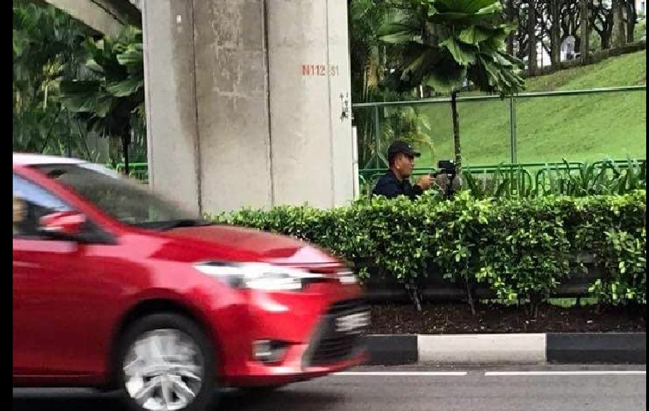 BEWARE! LTA NINJA HIDING AT ANG MO KIO NEAR NYP