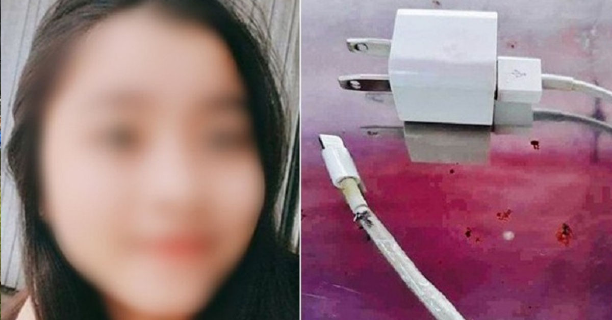 14 Y.O GIRL DIES, ELECTROCUTED AFTER USING DAMAGED iPHONE CABLE