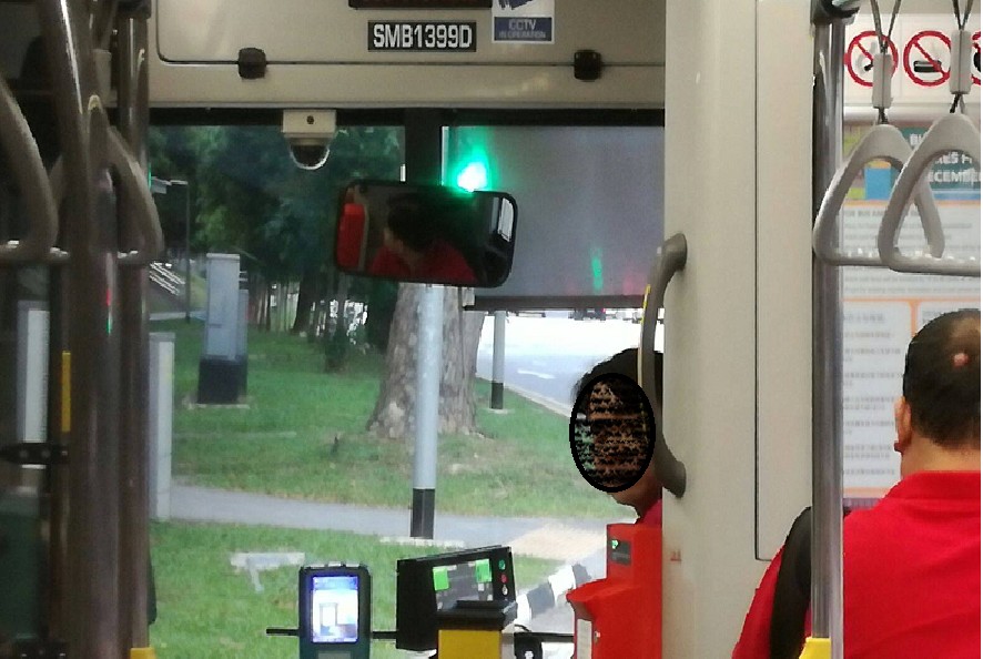 GUY CLAIM SMRT BUS DRIVER CAUSING HURT  TO HIS PASSENGERS