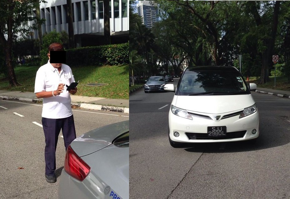 MAN SAID ALL TAXI ARE THE CAUSE OF TRAFFIC ACCIDENTS