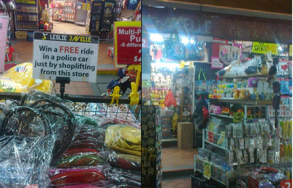CHINATOWN’S SHOP DETERRING SHOPLIFTERS WITH “FREE RIDE IN A POLICE CAR”