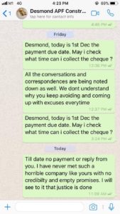 GUY GOES MISSING AFTER COLLECTING $200K FROM NLB. SUB CONTRACTORS FINDING HIM! 2