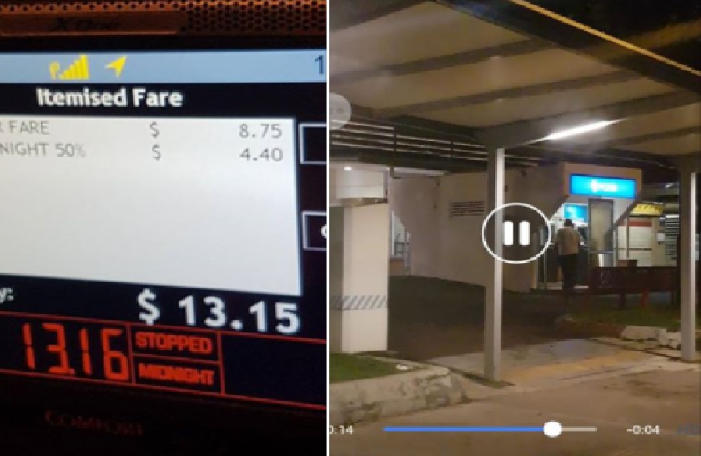 GUY GOT MONEY DRINK AT GOLDEN MILE NO MONEY PAY FOR TAXI