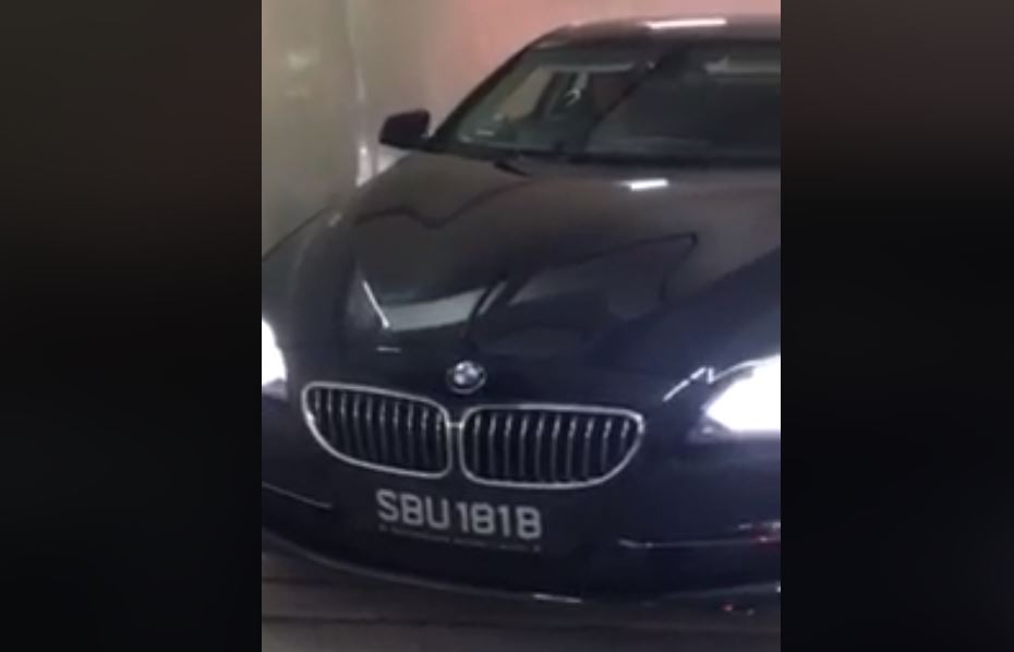 IMPATIENT BMW DRIVER HORN AT CAR THAT BROKE DOWN. HORN GOT USE? OFFENSIVE LANGUAGE (VIDEO)