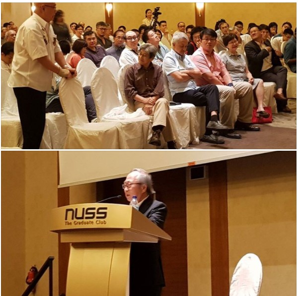 DR TAN CHENG BOCK STATES HE WILL PROMISE TO GIVE HIS GUIDANCE TO ASPIRING POLITICIANS !