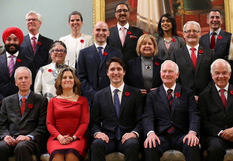 TALKING ABOUT FITTING THE RIGHT PEOPLE FOR THE RIGHT JOB! TAKE A LOOK AT CANADA’S CABINET!