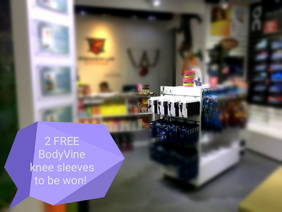 ATTN RUNNERS AND BBALLER CROSSOVER AND BODYVINE ARE GIVING 2 FREE PAIRS OF KNEE SLEEVES!!