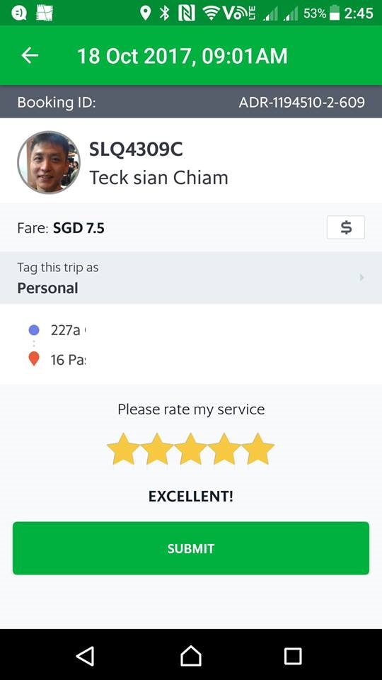 KIND GRAB DRIVER GAVE $20 TO NETIZEN TO CELEBRATE WITH HER “KIDS” IN THE SHELTER!