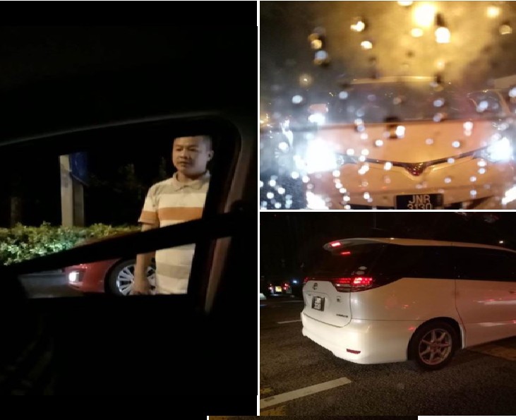 DRIVER CLAIMS SHE HIT HER CAR THEN CAME DOWN TO SCOLD VULGARITIES AND KICK HER CAR! (VIDEO)