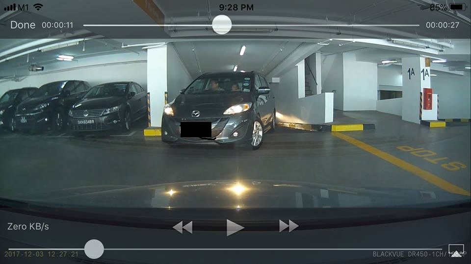 NETIZEN CLAIMS THAT DRIVER SCRATCH HIS CAR AFTER HE TOOK HIS PARKING SPOT!