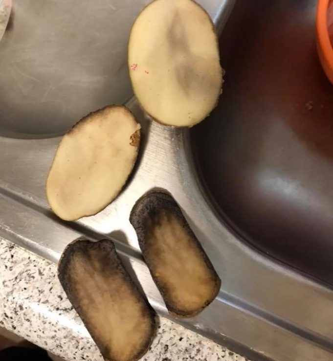 NETIZEN CLAIMS THAT AFTER PUTTING POTATOES IN THE BABY SOCK WHEN HE
