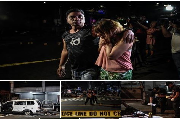 PHILIPPINES POLICE SHOOTOUT IN SHAW BOULEVARD WITH ONE MAN WHO DIED ON THE SPOT!