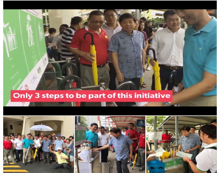 UMBELLA SHARING INITIATIVE IN SEMBAWANG : SHARELLA!