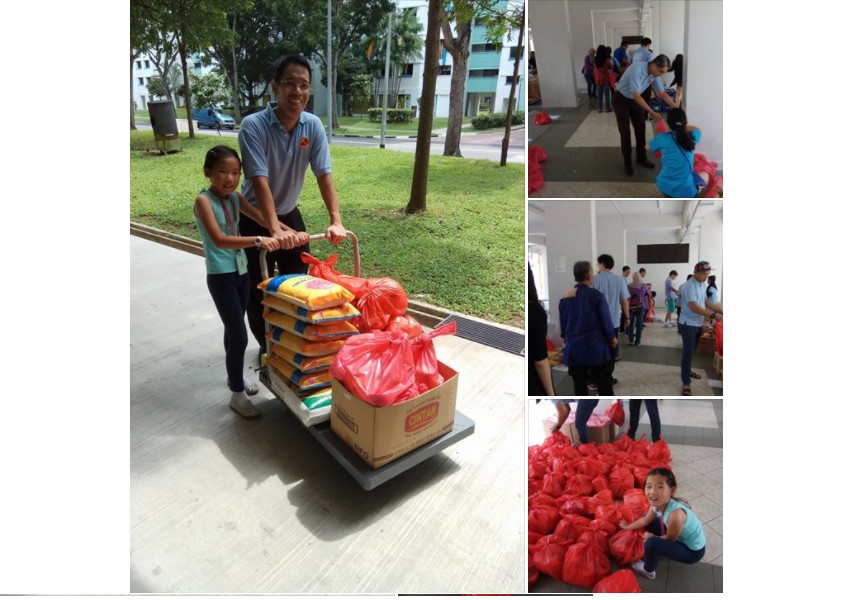 WP DOING THEIR PART TO SHARE THE CHRISTMAS GRC IN THEIR RESPECTIVELY GRC!