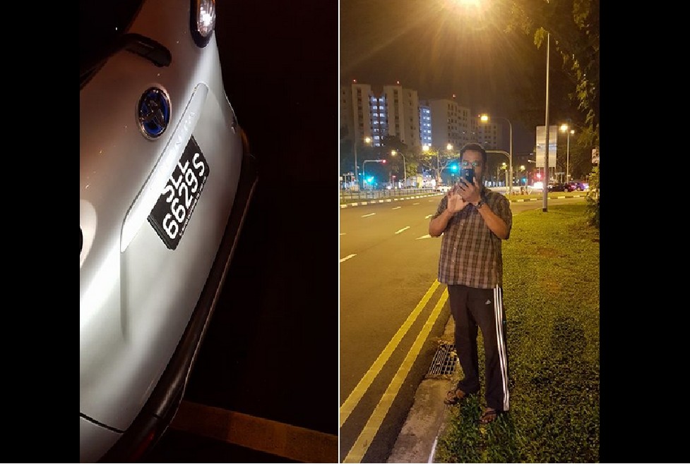 CHANGE LANE NO SIGNAL. AFTER GETTING HIGH BEAMED HE KPKB